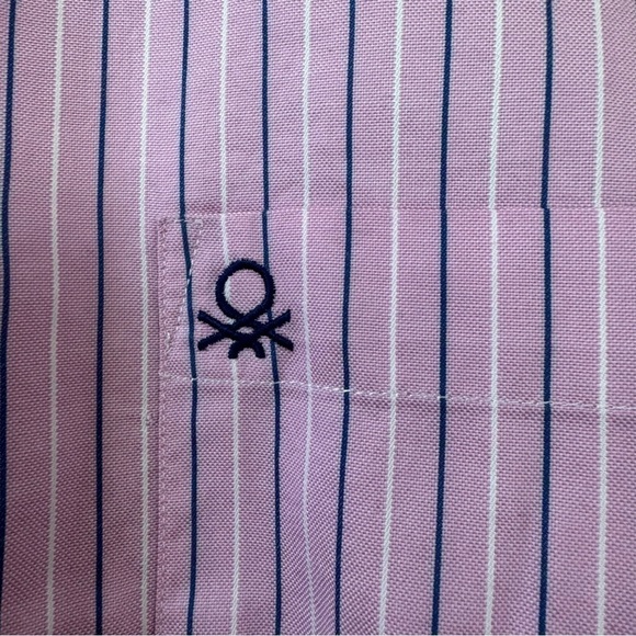 Stile Benneton Mens button up shirt size Small - Picture 4 of 10